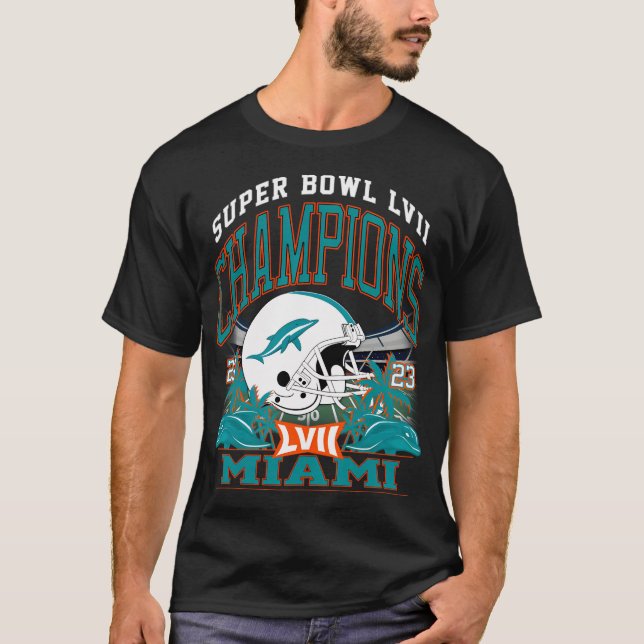 T-shirt Champions du Super Bowl de Miami (Devant)