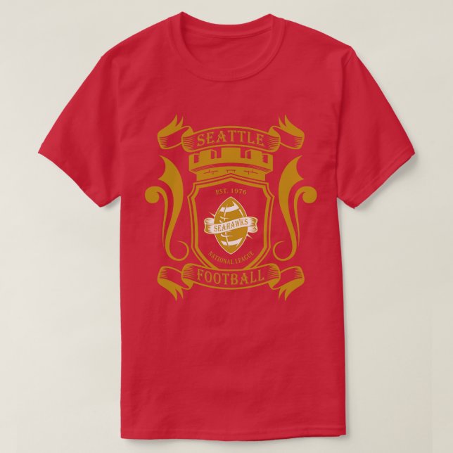 T-shirt Champions vintages de Seattle (Design devant)