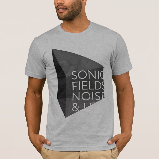 T-shirt Champs soniques (Devant)