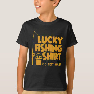 T-shirt Chance Chemise De Pêche Ne Pas Laver