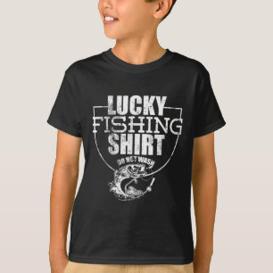 T-shirt Chance Chemise De Pêche Ne Pas Laver Drôle Citatio