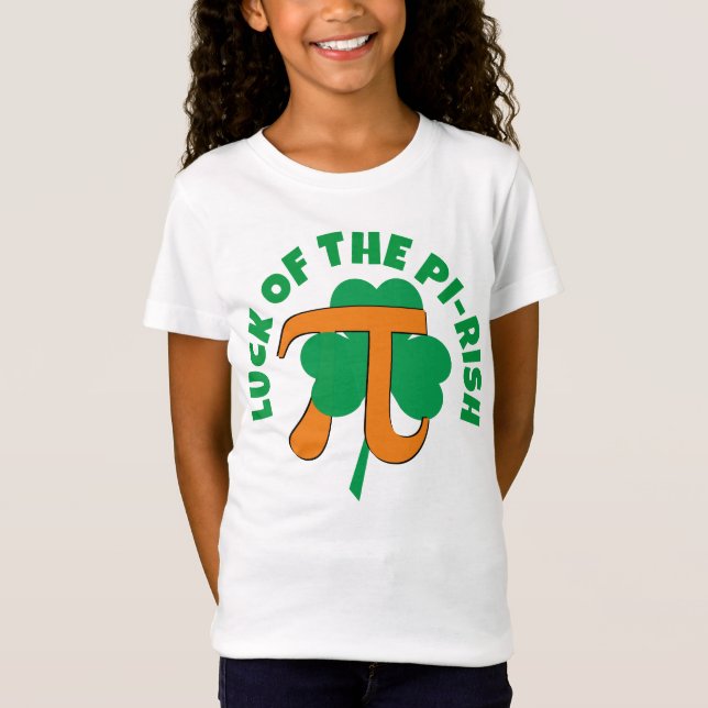 T-Shirt CHANCE DE PI RISH St Patrick's Day Pi Day Kids (Devant)