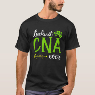 T-shirt Chance Irlandaise Infirmière Cna La Plus Chanceuse