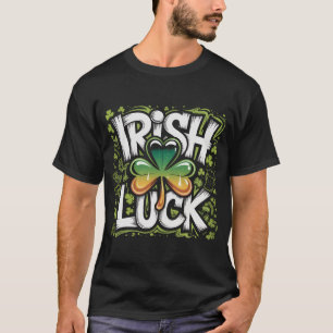 T-Shirt Chance Irlandaise St Patricks Day, Distre