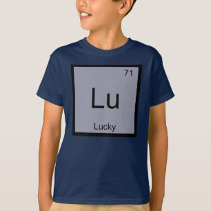 T-shirt Chance Nom Chimie Élément Tableau périodique