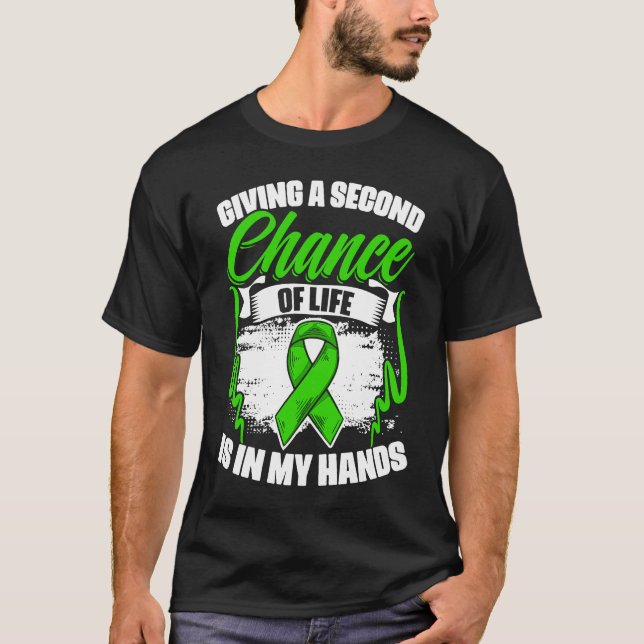 T-shirt Chance Of Life  Kidney Transplant Donate Life Orga (Devant)