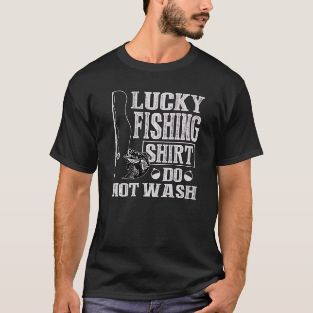 T-shirt Chance Pêche Ne Pas Laver (Devant)