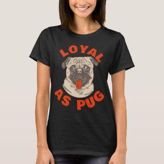 T-shirt Chance pour un pug