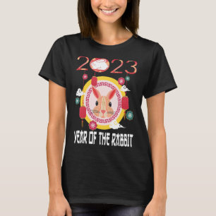 T-shirt Chance Rabbit chinois Nouvel An 2023 Année du Ra