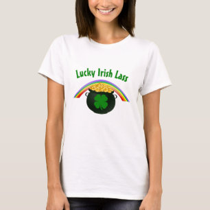 T-shirt Chanceuse Irlandaise Fête de la Saint-Patrick