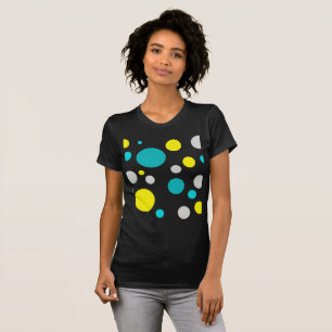 T-shirt Chanceux bulles colorées