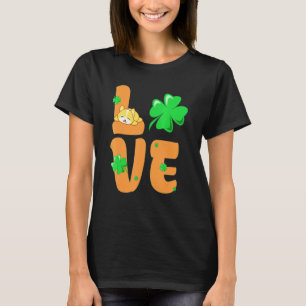 T-shirt Chanceux Corgi Saint-Patrick Chien