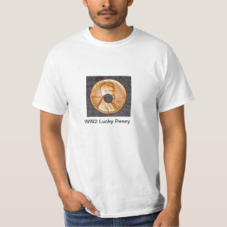 T-shirt chanceux de penny de la guerre mondiale 2