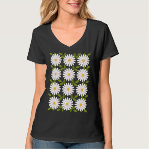 T-shirt Chandail Boho Fleur sauvage Floral Minimaliste Swe