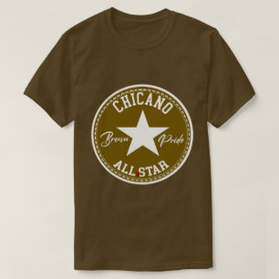 T-shirt Chandail Brown Pride Chicano