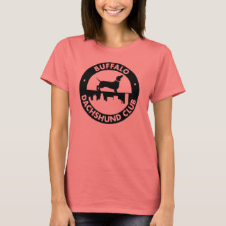T-shirt Chandail Dachshund Club pour femmes Ringer de Buff