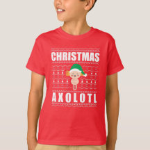 Chandail de Noël Axolotl Ugly Xmas