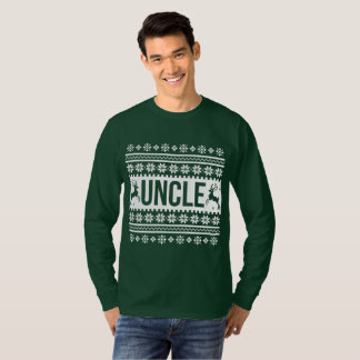T-shirt Chandail de Noël moche oncle