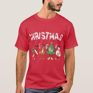 T-shirt Chandail de Noël pour hommes