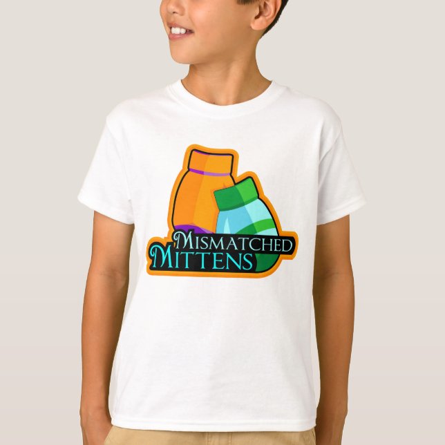 T-shirt Chandail d'équipe Mittens inégal (Devant)