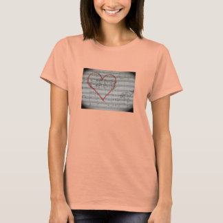 T-shirt Chandail des amoureux de la musique