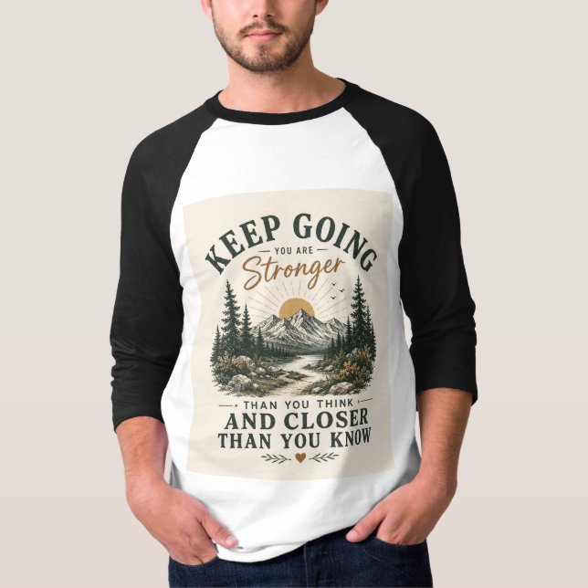 T-shirt Chandail Focus sur le progrès et non la perfection (Devant)