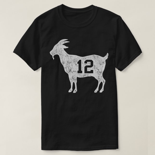 T-shirt Chandail GOAT 12 G (Design devant)