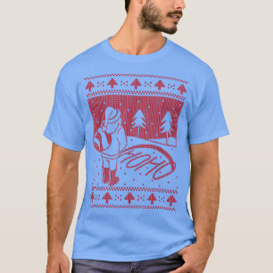 T-shirt Chandail moche du Père Noël Xmas Hos
