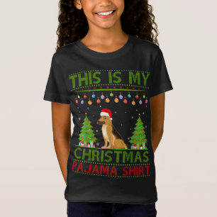 T-Shirt Chandail moche style berger allemand Chien Christ