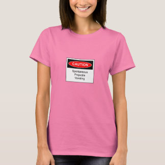 T-shirt Chandail pour dames pour projectile Humor College