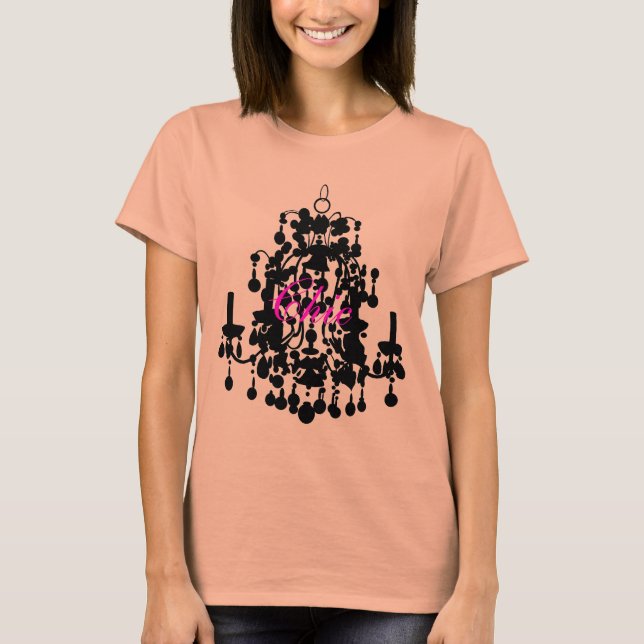 T-shirt Chandelier chic (Devant)
