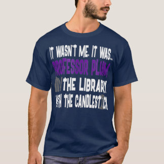T-shirt Chandelier de bibliothèque Plum Professeur - Chemi
