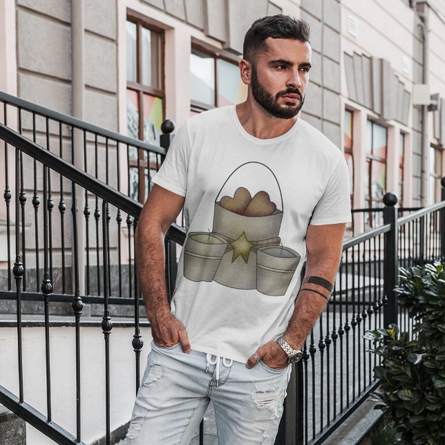 T-shirt Chandelles Et Coeurs (Créateur téléchargé)