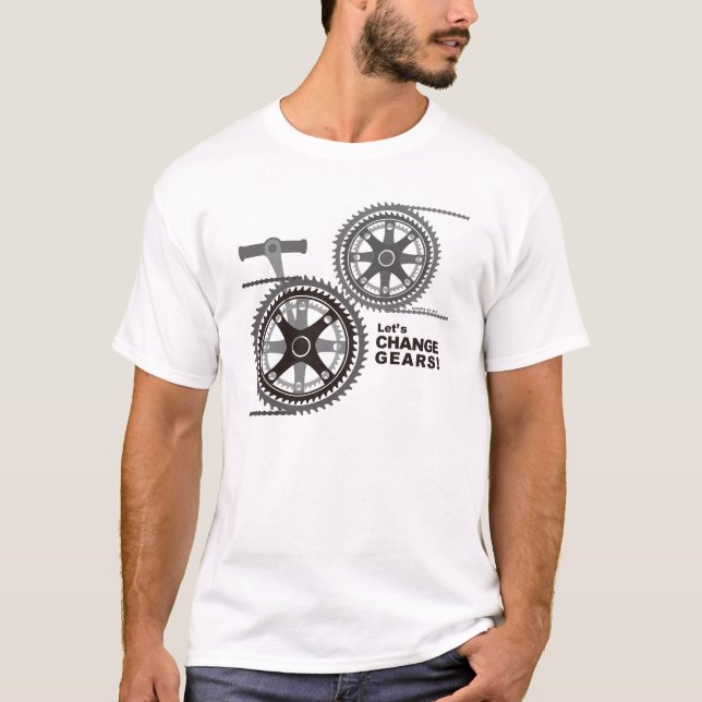 T-SHIRT CHANGE GEARS! (Devant)