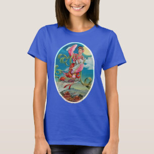 T-shirt Chang'e s'envole vers la lune