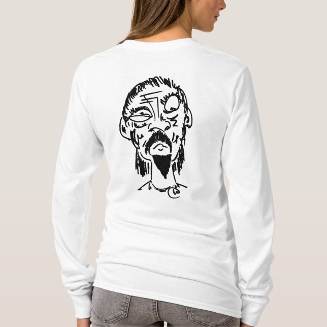 T-shirt changeant et poncho (Dos)