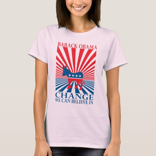 T-shirt Changement auquel nous pouvons croire (Devant)
