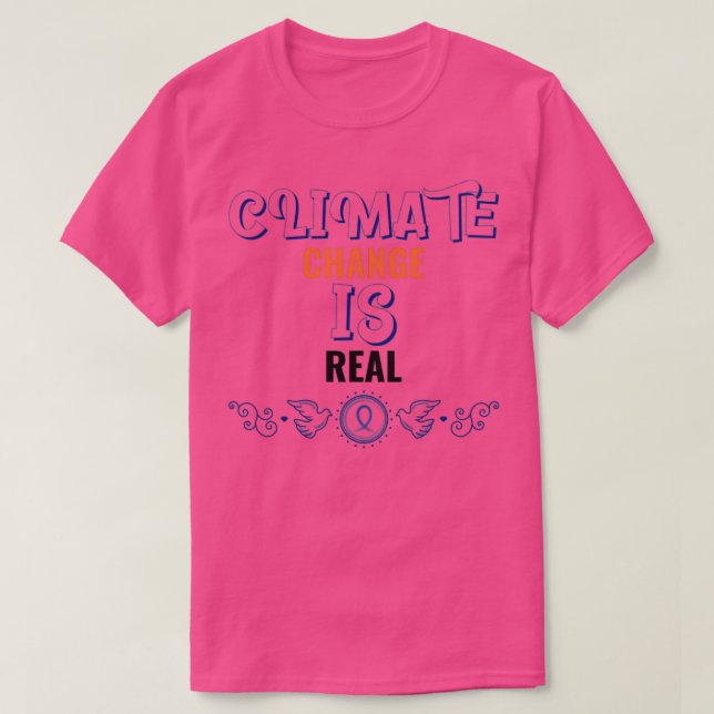 T-shirt Changement climatique 5 (Design devant)