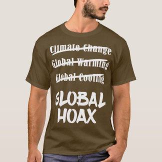 T-shirt Changement climatique canular mondial Sauver la pl