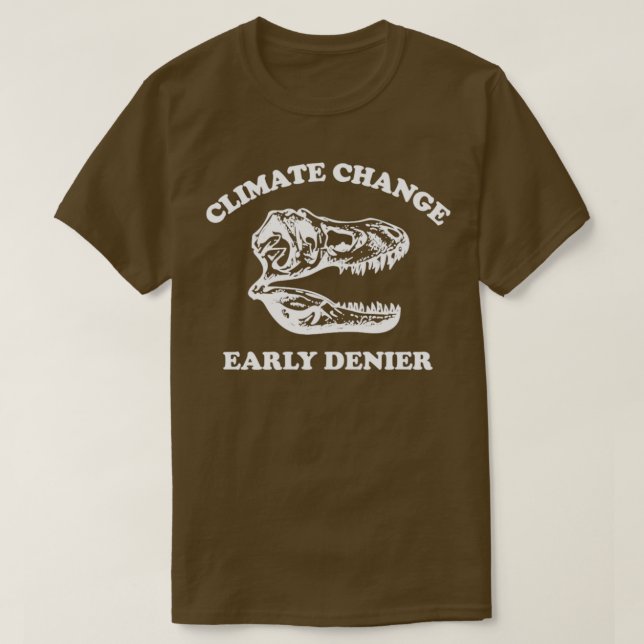 T-shirt Changement climatique Changement climatique Danger (Design devant)