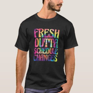 T-shirt Changement de calendrier du conseiller d'orientati