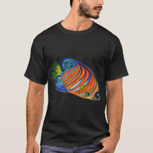 T-shirt Changement d'eau pour poisson oscar Poisson monstr