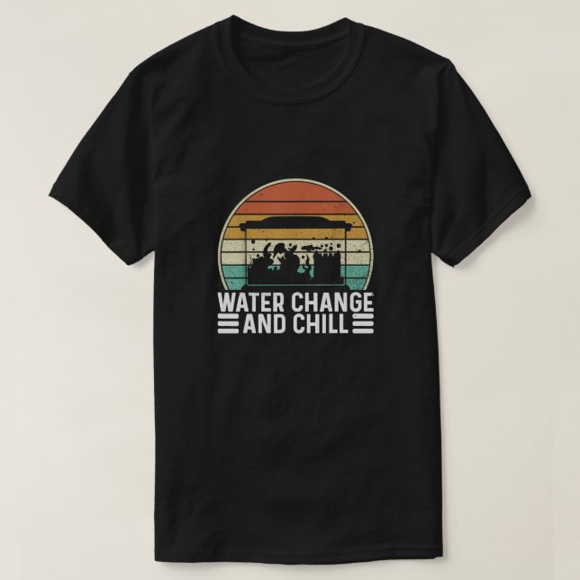 T-shirt Changement et refroidissement de l'eau (Design devant)