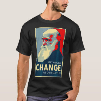 T-shirt Changement Très Graduel Nous Pouvons Croire En Dar