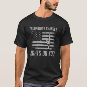 T-shirt Changements technologiques Droits Ne pas 2ème modi