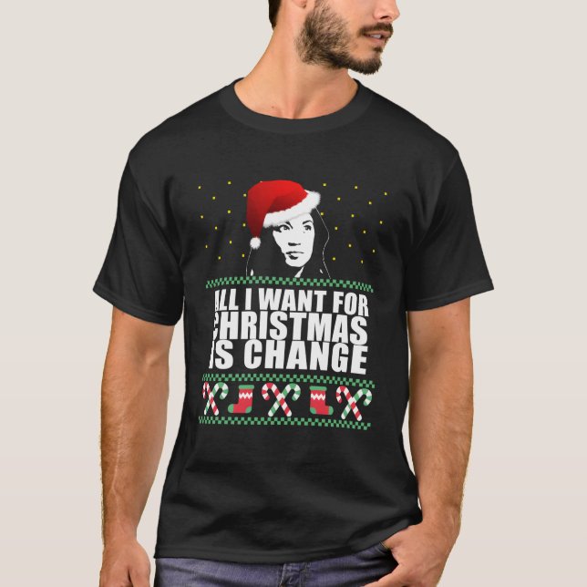 T-shirt Changer Alexandria Ocasiocortez Aoc Aoc Douleur La (Devant)