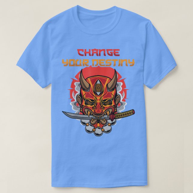 T-shirt Changer de destination - Anime Ninjas - Manga Samu (Design devant)