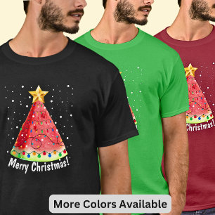T-shirt Changer de texte - Fête de la pastèque Joyeux Noël