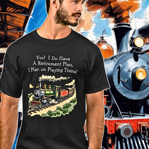 T-shirt Changer le texte, Plan de retraite du train à vape