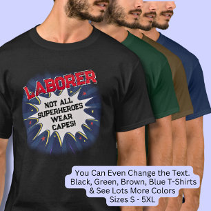 T-shirt Changer Tout Texte, MANŒUVRE - Les Super-héros ne
